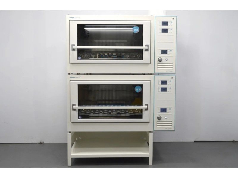 Kuhner ISF1-Z Peltier Double Stack Incubator Shaker with Temp/Cooling and Humidity Control