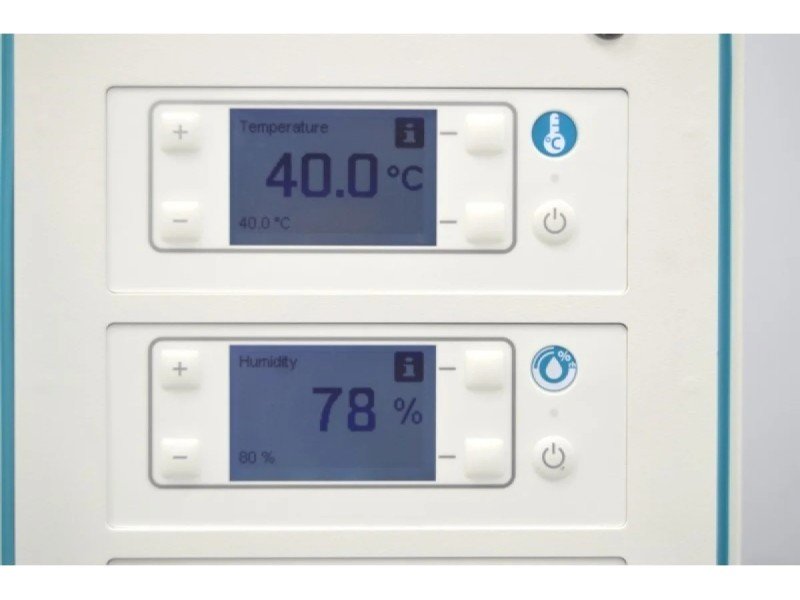 Kuhner ISF1-Z Peltier Double Stack Incubator Shaker with Temp/Cooling and Humidity Control