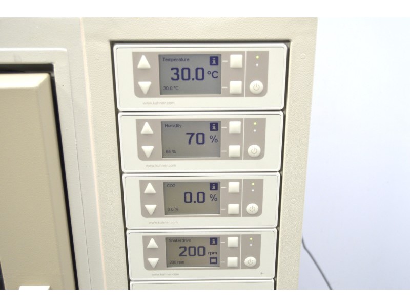 Kuhner Climo-Shaker ISF1-XC Triple Incubator Shaker with Temperature, Humidity & C02 Control