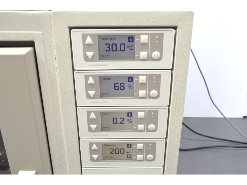 Kuhner Climo-Shaker ISF1-XC Triple Incubator Shaker with Temperature, Humidity & C02 Control
