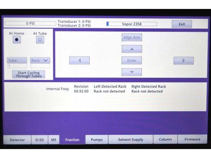 Teledyne Isco CombiFlash NextGen 300+ UV Chromatography System w/ ELSD Detector Includes 2 Racks