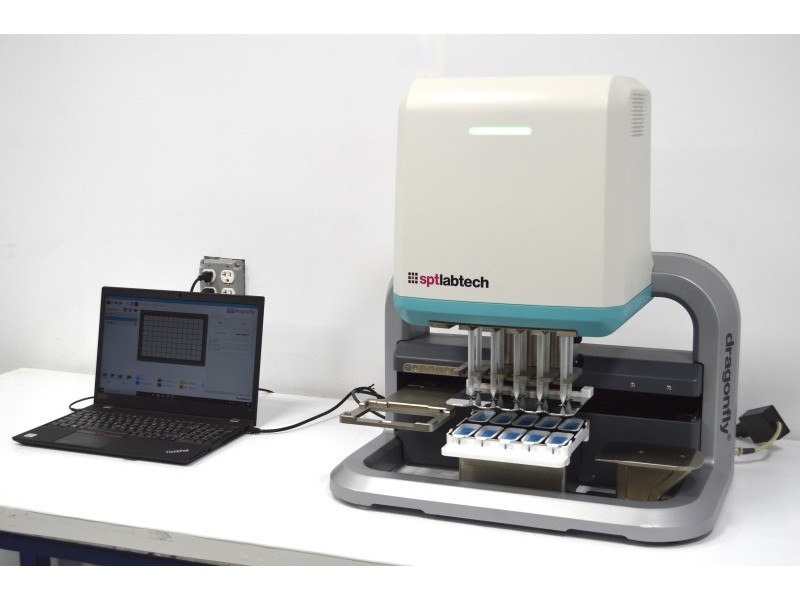 SPT Labtech Dragonfly Discovery Liquid Handler w/ 10 Dispensing Heads