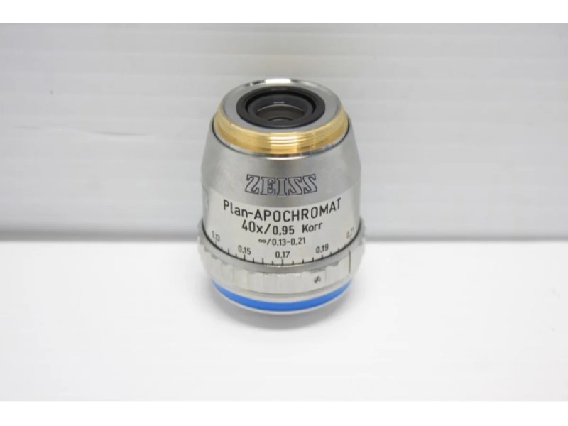 Zeiss Plan-Apochromat 40x/0.95 Korr Microscope Objective 420660-9970 Unit 8 Zeiss Plan-Apochromat 40x/0.95 Korr Microscope Objective 420660-9970 Unit 8