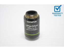 Olympus UPlanSApo 20x/0.75 Microscope Objective Unit 10 Olympus UPlanSApo 20x/0.75 Microscope Objective Unit 10