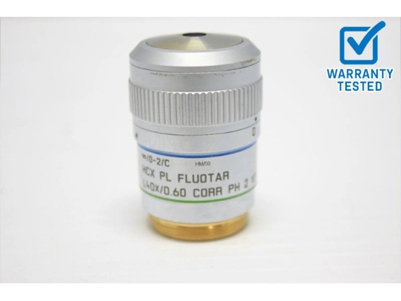 Leica HCX PL FLUOTAR L 40x/0.60 CORR PH2 XT Microscope Objective Leica HCX PL FLUOTAR L 40x/0.60 CORR PH2 XT Microscope Objective