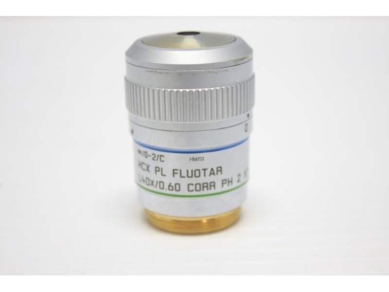 Leica HCX PL FLUOTAR L 40x/0.60 CORR PH2 XT Microscope Objective Leica HCX PL FLUOTAR L 40x/0.60 CORR PH2 XT Microscope Objective