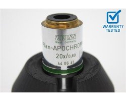 Zeiss Plan-APOCHROMAT 20x/0.60 Ph2 Microscope Objective 44 06 41 Unit 2 Zeiss Plan-APOCHROMAT 20x/0.60 Ph2 Microscope Objective 44 06 41 Unit 2
