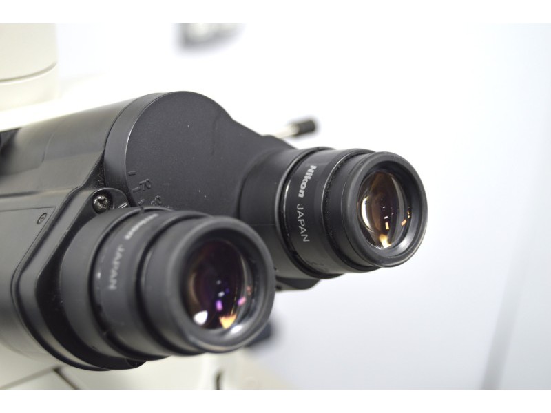 Nikon FN1 Fluorescence Water Immersion Capable Microscope w/ Sutter Fixed Stage suitable for Electrophysiology Rig