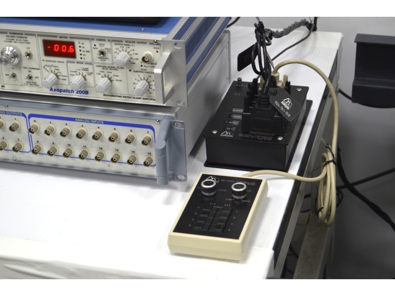 Nikon FN1 Fluorescence Water Immersion Capable Microscope w/ Sutter Fixed Stage suitable for Electrophysiology Rig