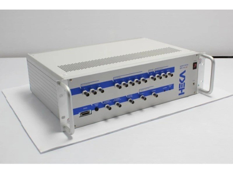 Nikon Electrophysiology Rig DIC Fluorescence Microscope w/ Sutter Micromanipulator MP-285, HEKA EPC 10 Patch Clamp, Faraday Cage