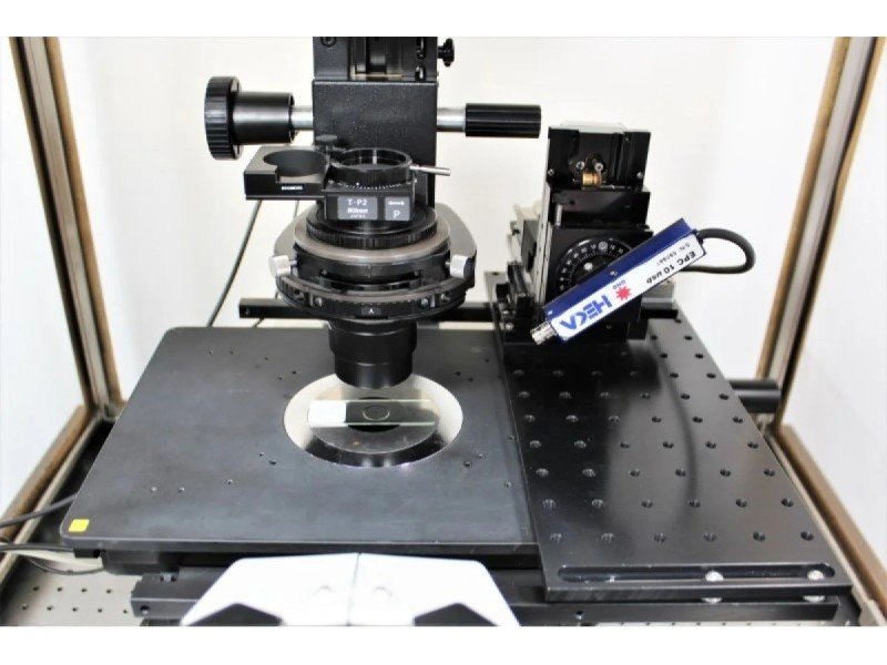 Nikon Electrophysiology Rig DIC Fluorescence Microscope w/ Sutter Micromanipulator MP-285, HEKA EPC 10 Patch Clamp, Faraday Cage