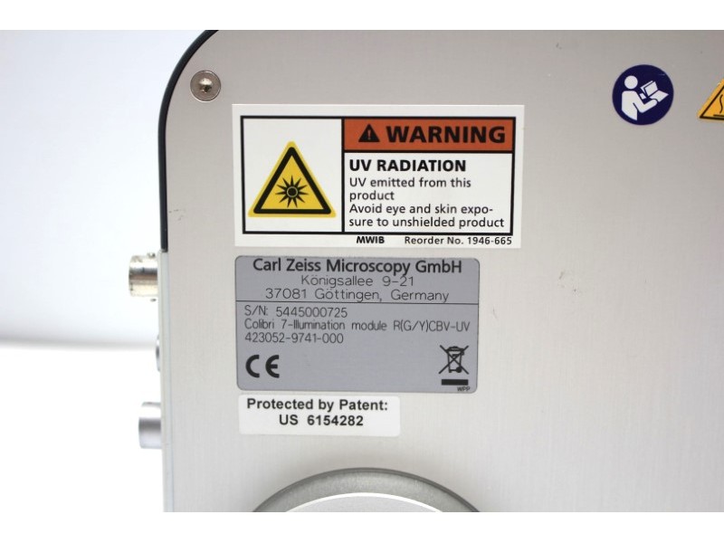 Zeiss Colibri 7 Solid-State Light Source, Type R[G/Y]CBV-UV with 7 excitation lines 423052-9741-000 Unit 2