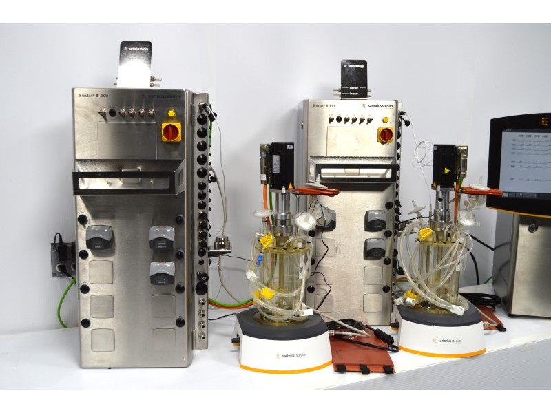 Sartorius Biostat B-DCU 4-Fold Cell Culture Univessel SU Bioreactor System