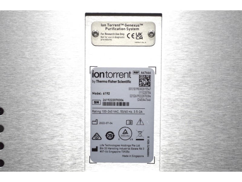 Thermo Scientific Ion Torrent Genexus Purification System Unit 2