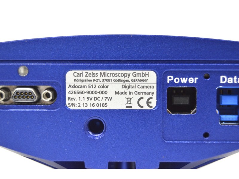 Zeiss Axiocam 512 CCD Color Microscope Camera