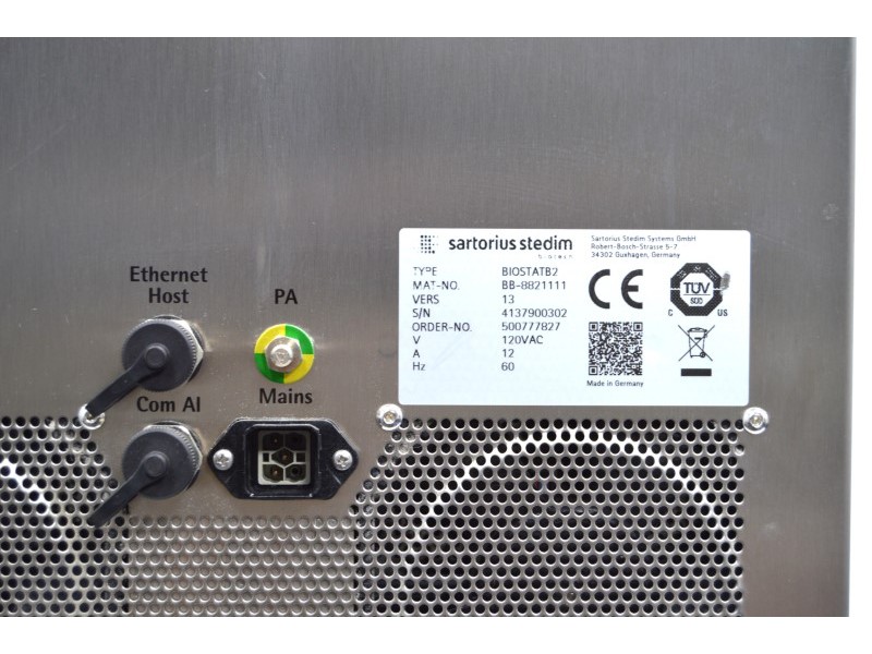 Sartorius Biostat B Bioreactor Twin for Cell Culture