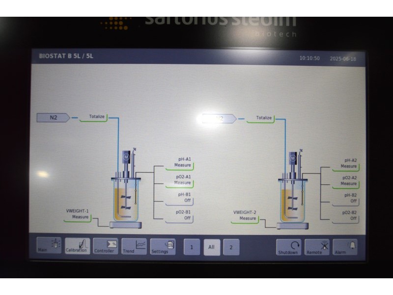 Sartorius Biostat B Bioreactor Twin for Cell Culture