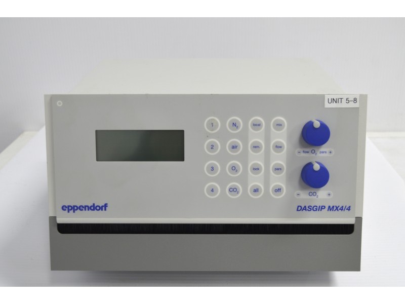 Eppendorf DASGIP Parallel Bioreactor System for Cell Culture, 8-fold System with Dual BioBlock and Advanced Gas Control