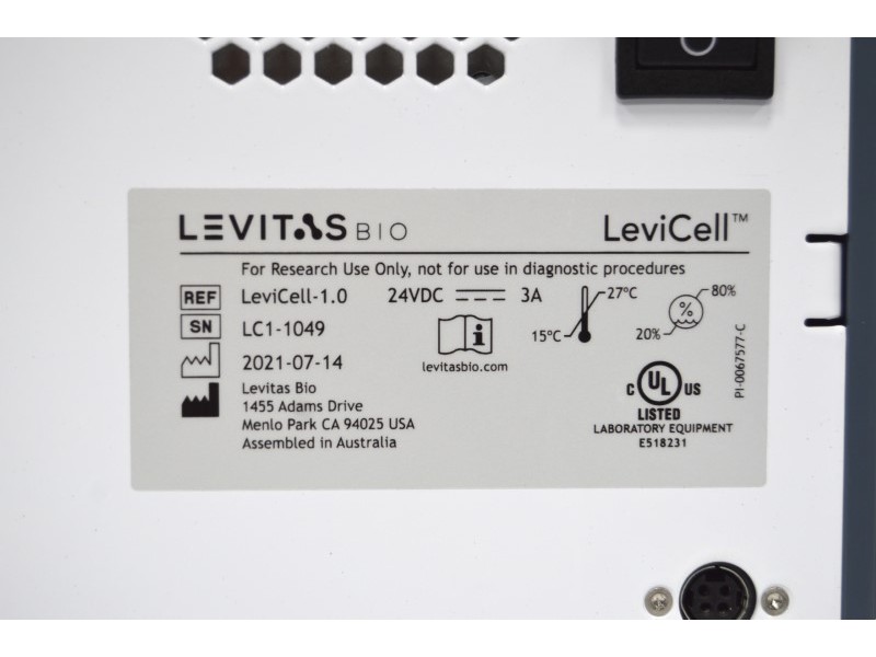 Levitas Bio LeviCell 1.0 Analyzer System
