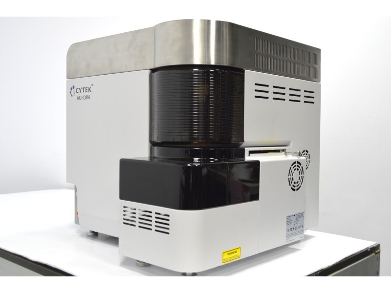 Cytek Aurora Spectral Flow Cytometry System (5) Lasers/ (64) Fluorescence Channels (67) Detectors w/ ASL Loader