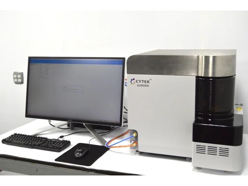 Cytek Aurora Spectral Flow Cytometry System (5) Lasers/ (64 ...