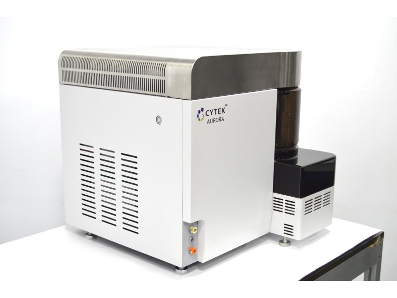 Cytek Aurora Spectral Flow Cytometry System (5) Lasers/ (64) Fluorescence Channels (67) Detectors w/ ASL Loader