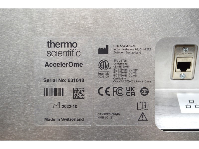 Thermo Scientific AccelerOme Automated Proteomic MS Sample Preparation Platform