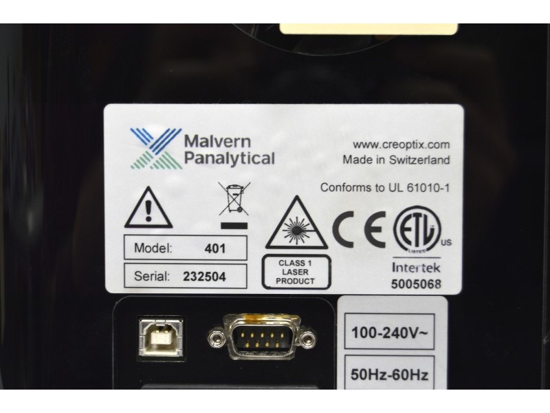 Malvern Creoptix WAVEdelta system w/ Autosampler