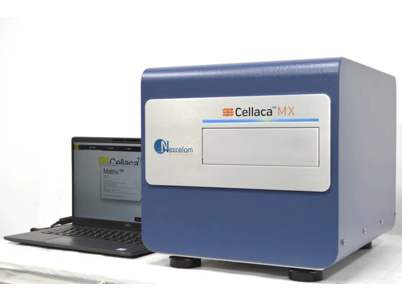 Nexcelom Revvity Cellaca MX FL5 High Throughput Cell Counter Cytometer