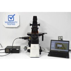 Nikon Ti2-U Inverted LED Fluorescence Microscope w/ Dual Fluorescence Turrets, Dual Illumination Paths (New Filters)