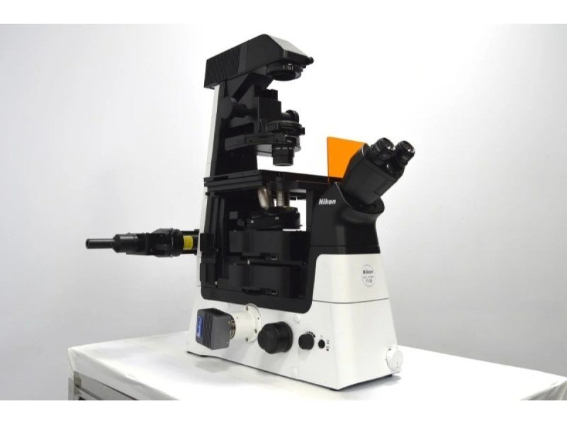 Nikon Ti2-U Inverted LED Fluorescence Microscope w/ Dual Fluorescence Turrets, Dual Illumination Paths (New Filters) Nikon Ti2-U Inverted LED Fluorescence Microscope w/ Dual Fluorescence Turrets, Dual Illumination Paths (New Filters)