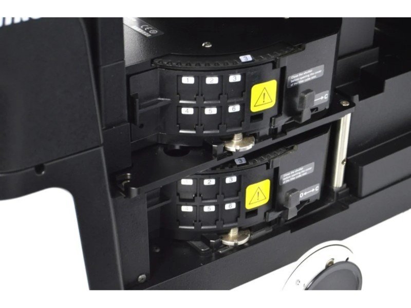 Nikon Ti2-U Inverted LED Fluorescence Microscope w/ Dual Fluorescence Turrets, Dual Illumination Paths (New Filters) Nikon Ti2-U Inverted LED Fluorescence Microscope w/ Dual Fluorescence Turrets, Dual Illumination Paths (New Filters)
