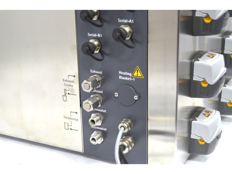 Sartorius Stedim Biostat B Twin Bioreactor for Cell Cultures with 2 Liter Jacketed Autoclavable Reactor Vessels