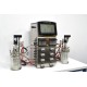 Sartorius Stedim Biostat B Twin Bioreactor for Cell Cultures with 2 Liter Jacketed Autoclavable Reactor Vessels