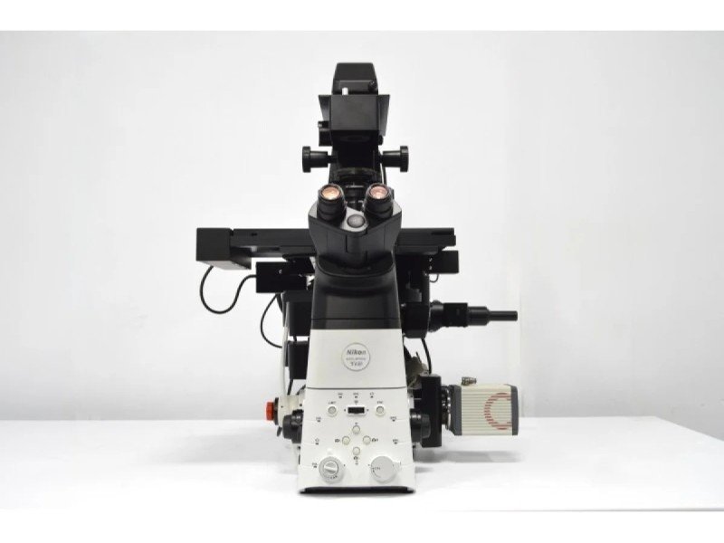 Nikon Ti2-E PFS N-SIM Super-Resolution Inverted Motorized Microscope with Dual Fluorescence Illumination Nikon Ti2-E PFS N-SIM Super-Resolution Inverted Motorized Microscope with Dual Fluorescence Illumination