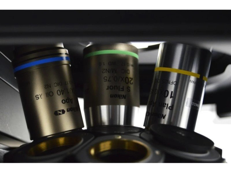 Nikon Ti2-E PFS N-SIM Super-Resolution Inverted Motorized Microscope with Dual Fluorescence Illumination Nikon Ti2-E PFS N-SIM Super-Resolution Inverted Motorized Microscope with Dual Fluorescence Illumination