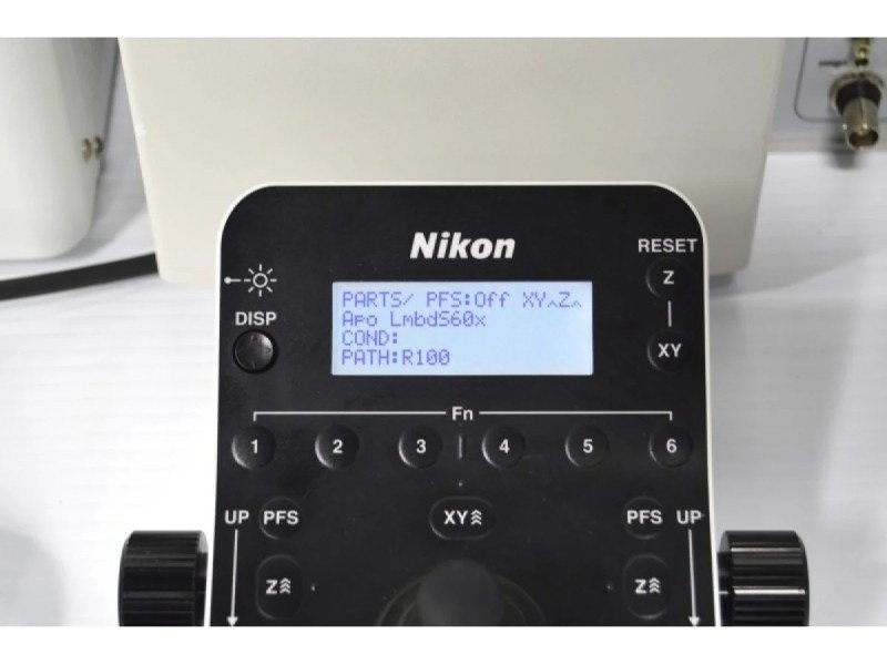Nikon Ti2-E PFS N-SIM Super-Resolution Inverted Motorized Microscope with Dual Fluorescence Illumination Nikon Ti2-E PFS N-SIM Super-Resolution Inverted Motorized Microscope with Dual Fluorescence Illumination