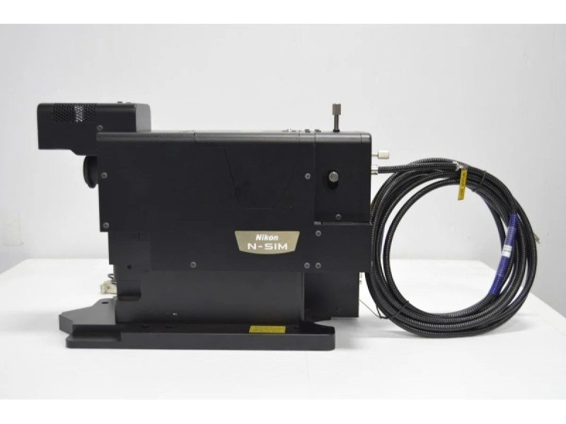 Nikon Ti2-E PFS N-SIM Super-Resolution Inverted Motorized Microscope with Dual Fluorescence Illumination Nikon Ti2-E PFS N-SIM Super-Resolution Inverted Motorized Microscope with Dual Fluorescence Illumination