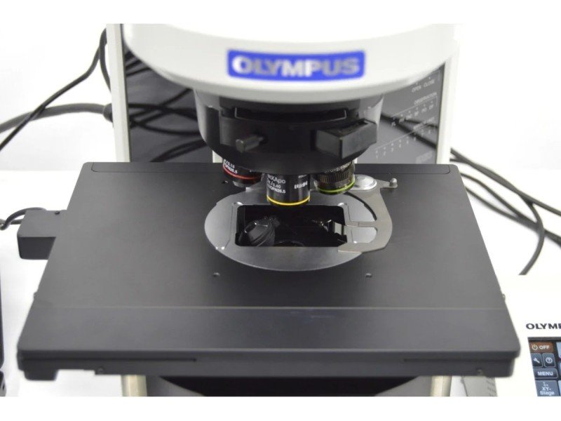 Olympus BX63 Upright Fluorescence Motorized Microscope BX63F (New Filters) Olympus BX63 Upright Fluorescence Motorized Microscope BX63F (New Filters)