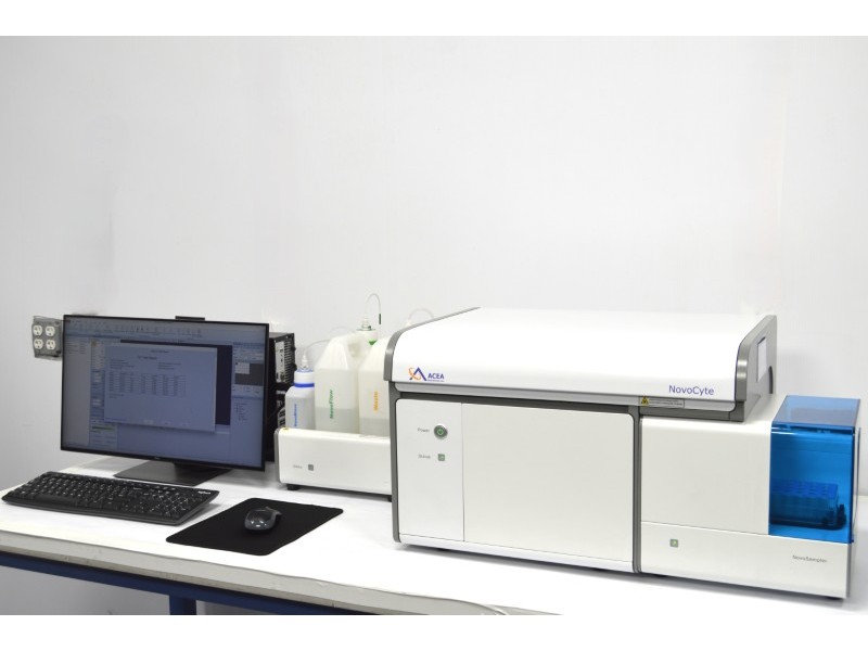 Agilent ACEA NovoCyte 3000 Flow Cytometer (3)Lasers/(13)Colors/(7)Detectors w/ NovoSampler
