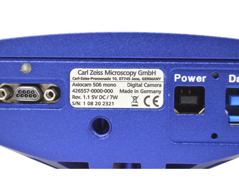 Zeiss Axiocam 506 Monochrome CMOS Microscope Camera