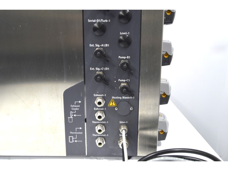 Sartorius Biostat B Dual Control Bioreactor for Microbial Cultures with 2 Liter Jacketed Autoclavable Vessels