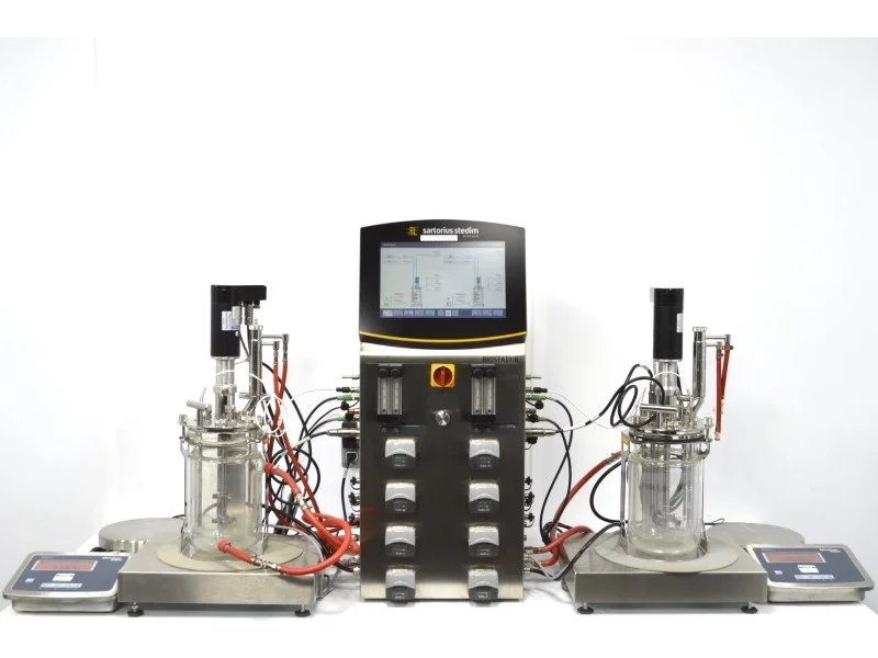 Sartorius Biostat B Dual Control Bioreactor for Microbial Cultures with ...