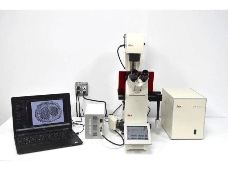 Leica DMi8 Inverted LED Fluorescence Motorized Microscope (New Filters) Leica DMi8 Inverted LED Fluorescence Motorized Microscope (New Filters)