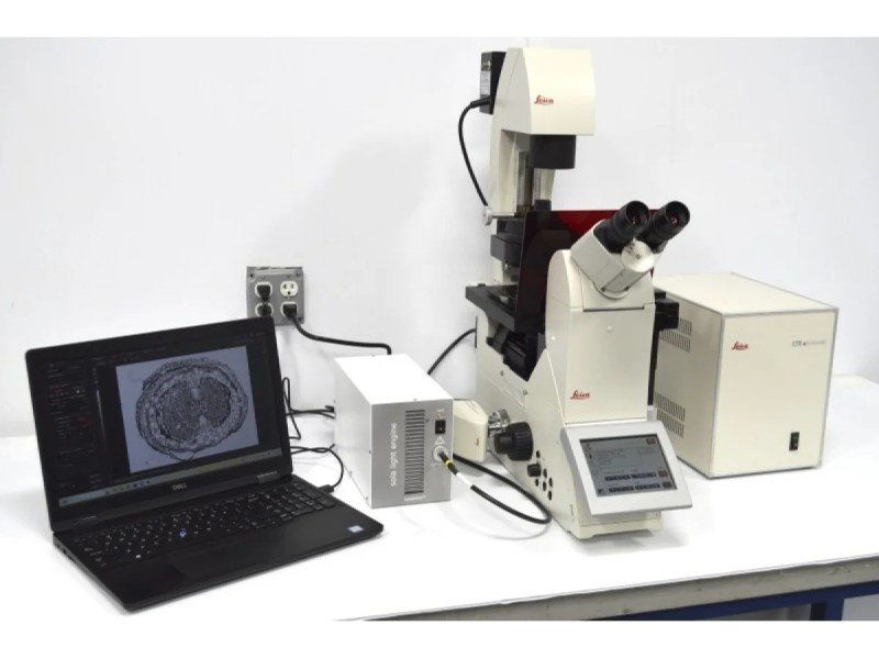 Leica DMi8 Inverted LED Fluorescence Motorized Microscope (New Filters) Leica DMi8 Inverted LED Fluorescence Motorized Microscope (New Filters)