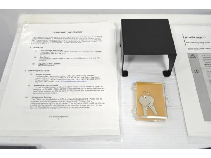 CTL ImmunoSpot M2 Universal Cell Counter Analyzer w/ BioStack 2WR Stacker 