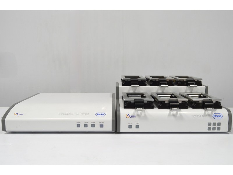 Agilent Roche ACEA xCELLIgence RTCA MP Real-Time Cell Analyzer w/ 6x96 Multiple Plates Station