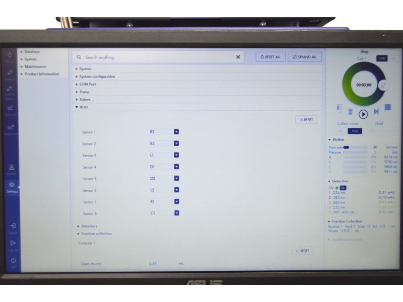 Advion Interchim PuriFlash 5.250 Preparative Flash Chromatography System