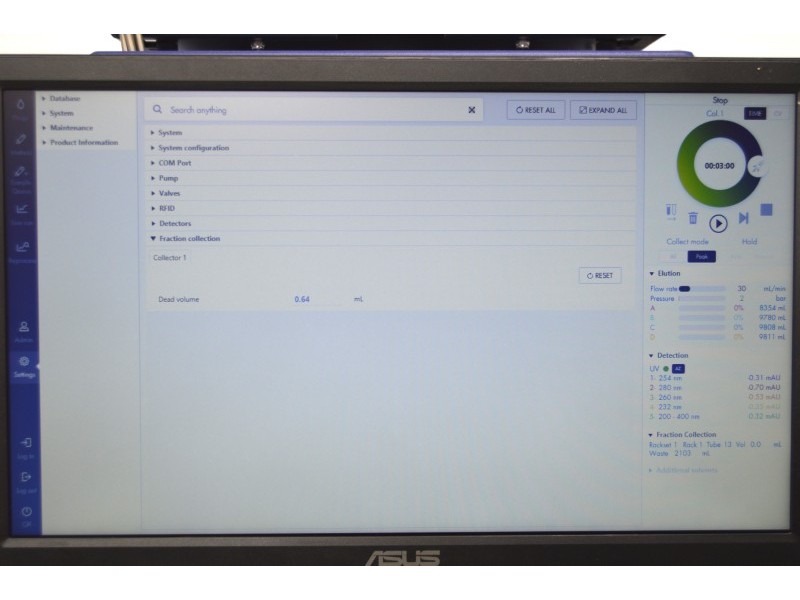 Advion Interchim PuriFlash 5.250 Preparative Flash Chromatography System
