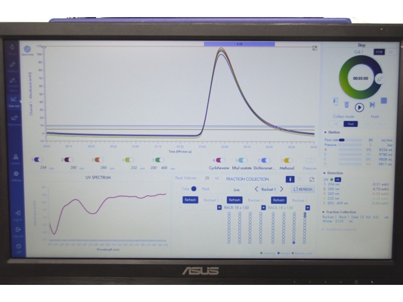 Advion Interchim PuriFlash 5.250 Preparative Flash Chromatography System